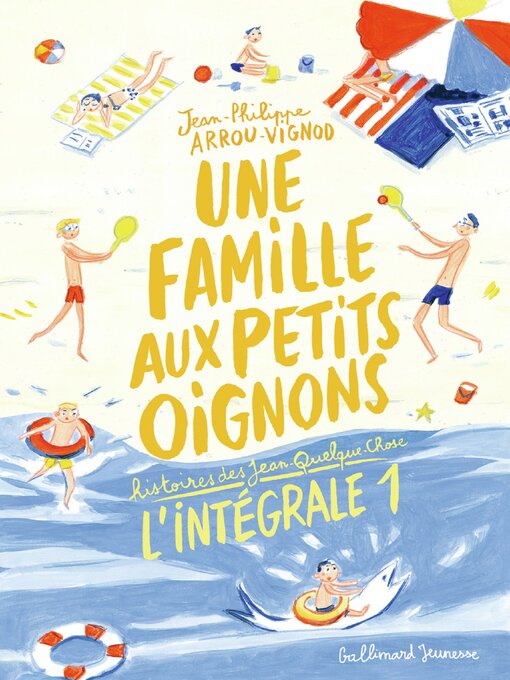 Title details for Une famille aux petits oignons by Jean-Philippe Arrou-Vignod - Wait list